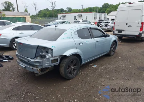 2013 Dodge Avenger Se from USA, damaged, VIN 1C3CDZAB5DN616716